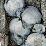 Marina Berdalet - Sèries - Caps i capitells - Mur - Oli sobre tela - 41 x 36 cm - 2001