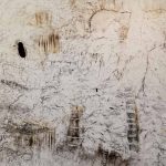 Marina Berdalet - Sèries - Foc i fum - Mapamundi medular -250 x 146 cm - 2019
