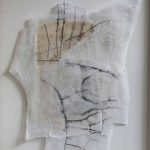 Marina Berdalet - Sèries - Traços i estructures del Gest - Muda - 50 x 40 cm  aprox- Llapis sobre paper i vernís 2014