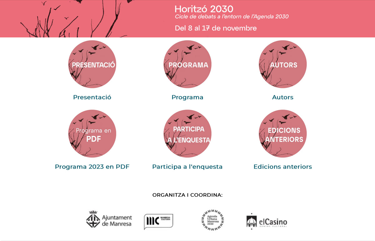 Marina Berdalet - Bugada - Disseny i il·lustració - dibuix - Cicle Cosmògraf -Debats a l’entorn de l’agenda 2030 - Manresa